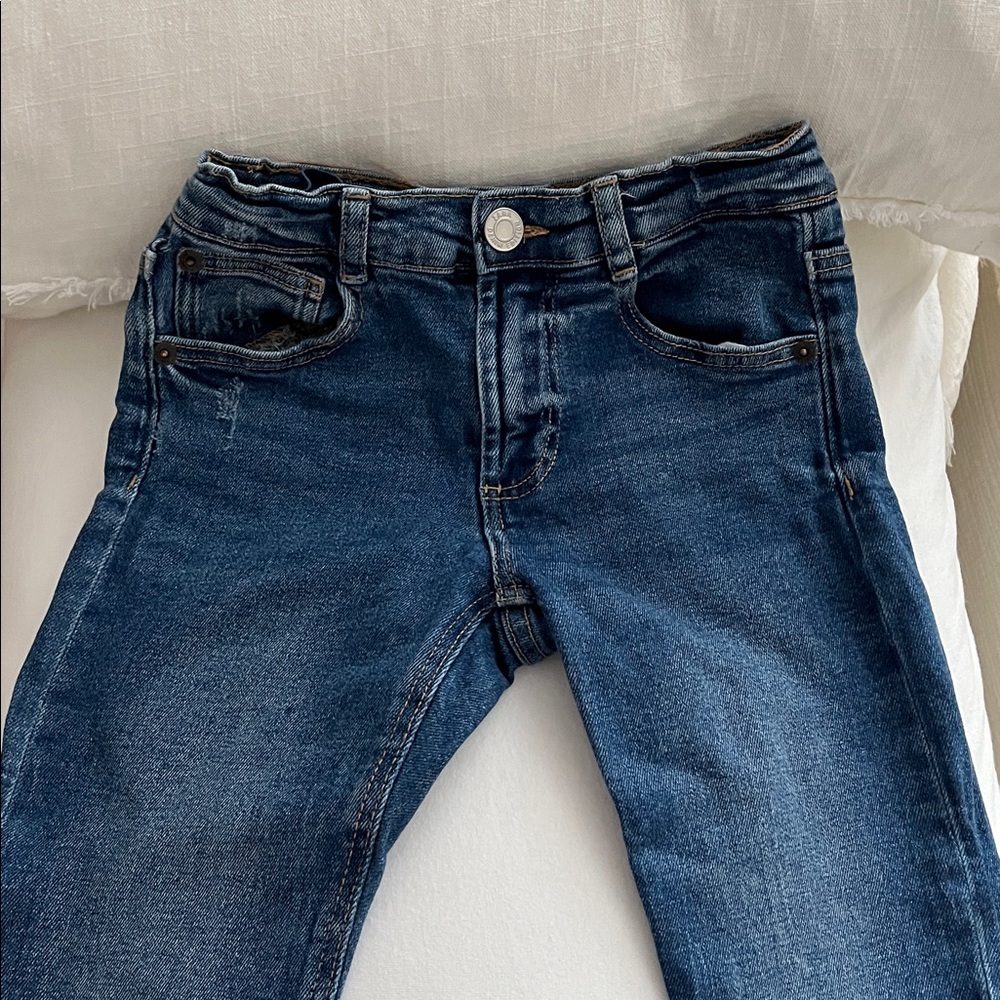 Worn once Zara Boys Straight leg Jeans - Picture 2 of 4